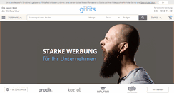 Desktop Screenshot of giffits-werbeartikel.ch